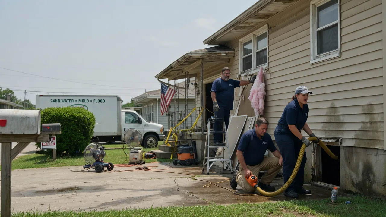 Water Damage Repair in Holly Springs, NC near me